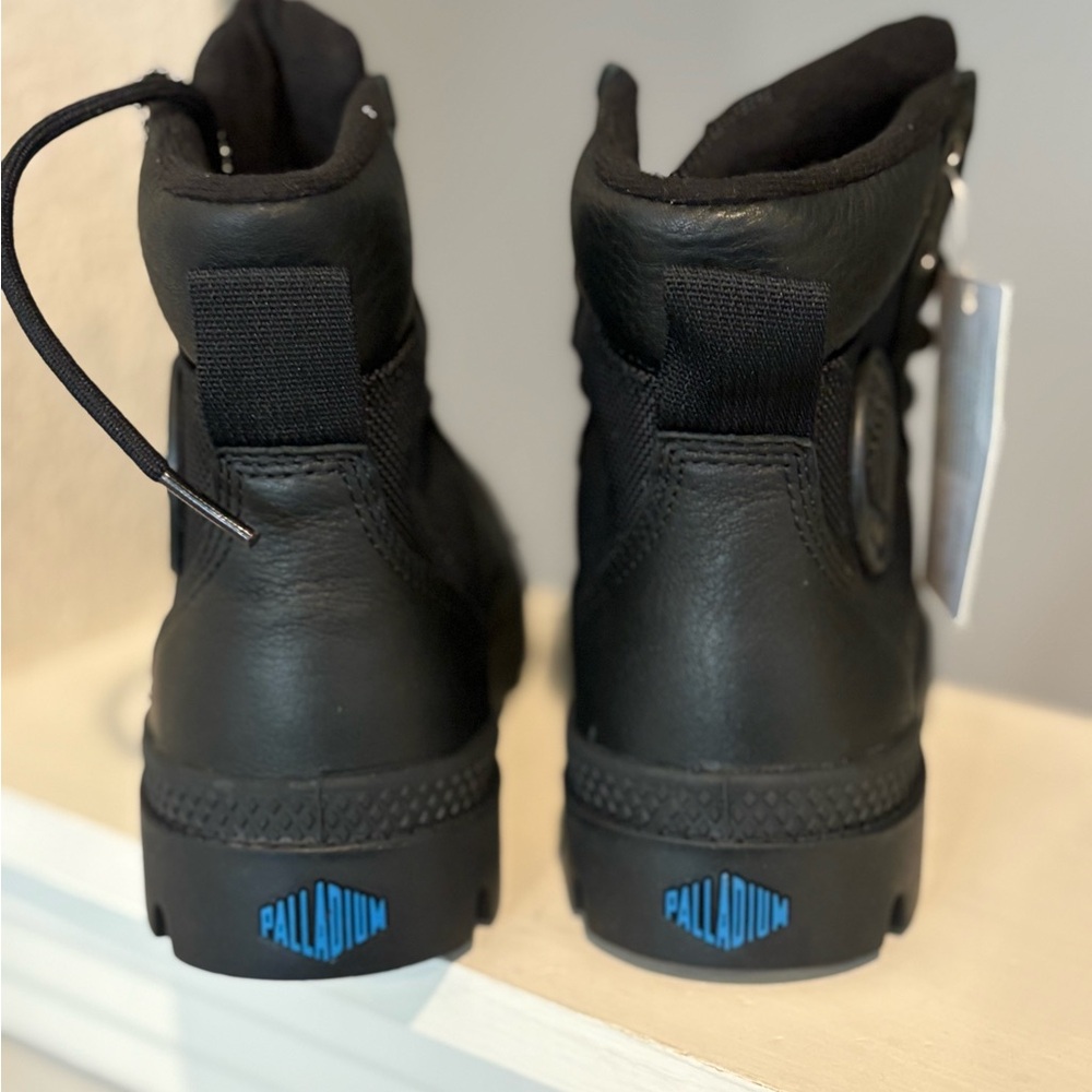 Palladium Women’s Pampa Sport Cuff Waterproof Boots Black Size 5 NEW - Picture 7 of 10
